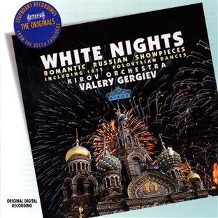 White nights (nuits blanches) : romantic russian showpieces - Front Cover