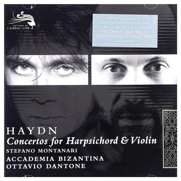 Haydn: Concertos for Harpsichord & Violin - Front Cover