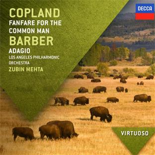 Fanfare for the common man & adagio - Front Cover