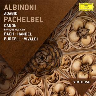 Adagio, canon, baroque musique by Bach, Haendel, Purcell, Vivaldi... - Front Cover