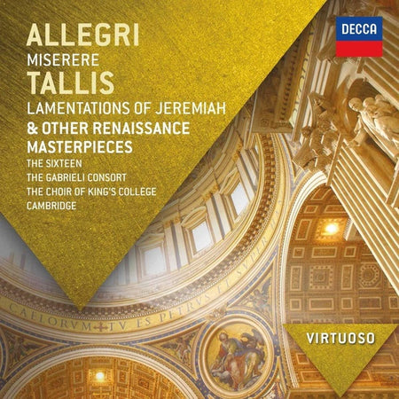 Miserere, lamentations de Jérémie et autres chefs-d'oeuvre de la Renaissance - Front Cover