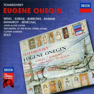 Eugène Onégine - Front Cover