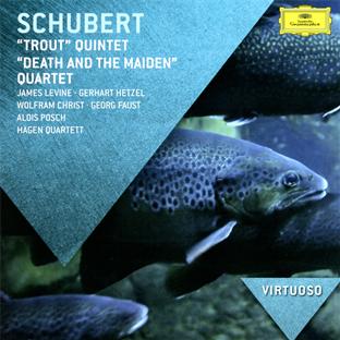 Trout quintet; death and the maiden - Front Cover