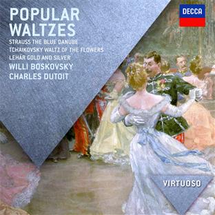 Popular waltzes - Front Cover