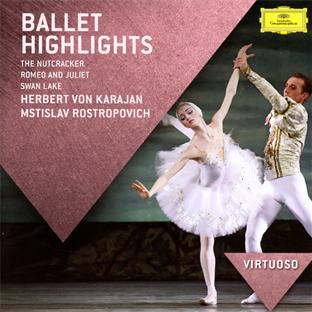 Ballet highlights : the nutcracker, Romeo & Juliet, swan lak - Front Cover