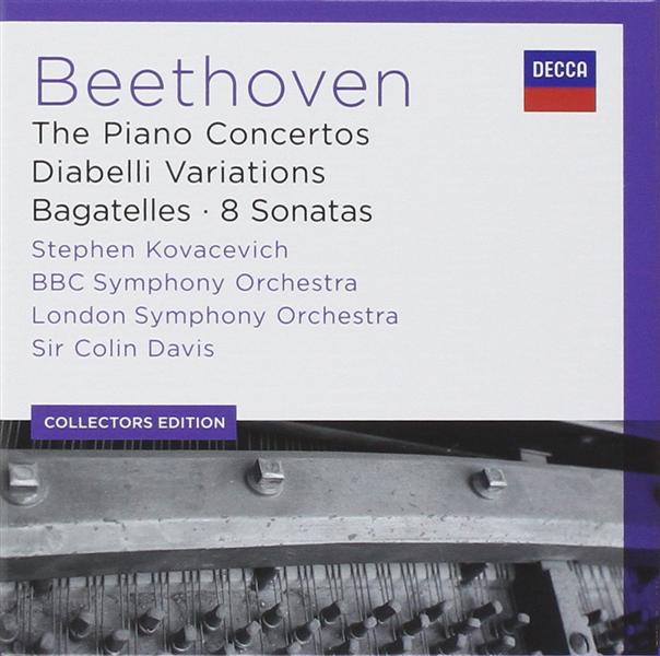 Beethoven: the piano concertos - Front Cover