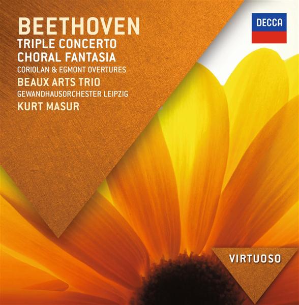 Beethoven: Triple Concerto; Choral Fantasia; Coriolan & Egmo - Front Cover