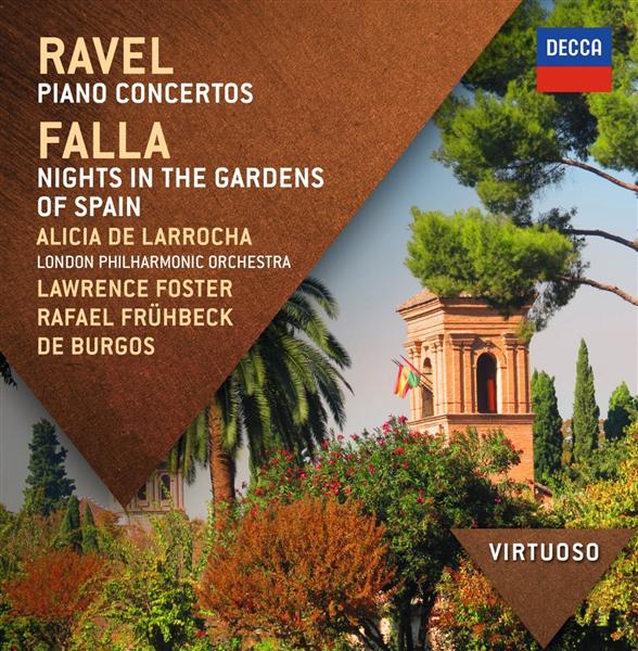 Ravel: piano concertos; falla: nights in the gardens of spai - Front Cover