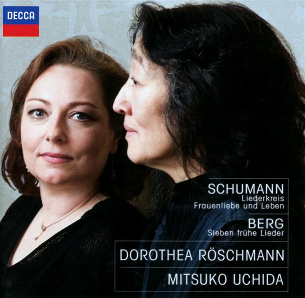 Schumann and Berg - Front Cover