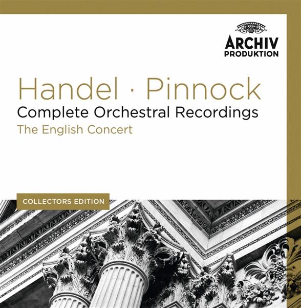Haendel: complete orchestral recordings - Front Cover