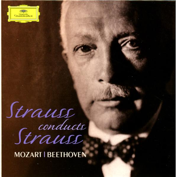 Strauss conducts Strauss - Front Cover
