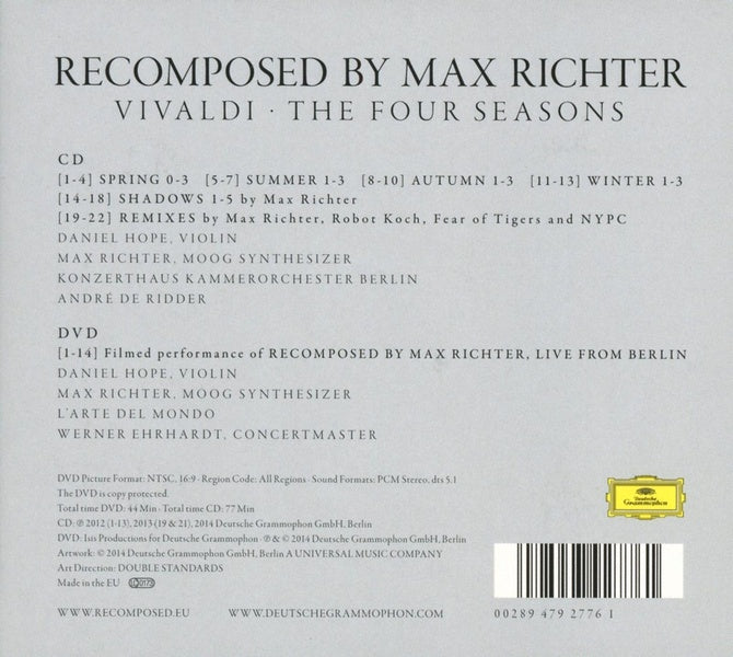 Recomposed by Max Richter : les quatre saisons - Front Cover