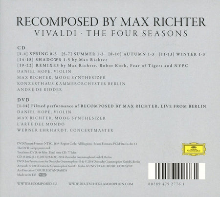 Recomposed by Max Richter : les quatre saisons - Front Cover