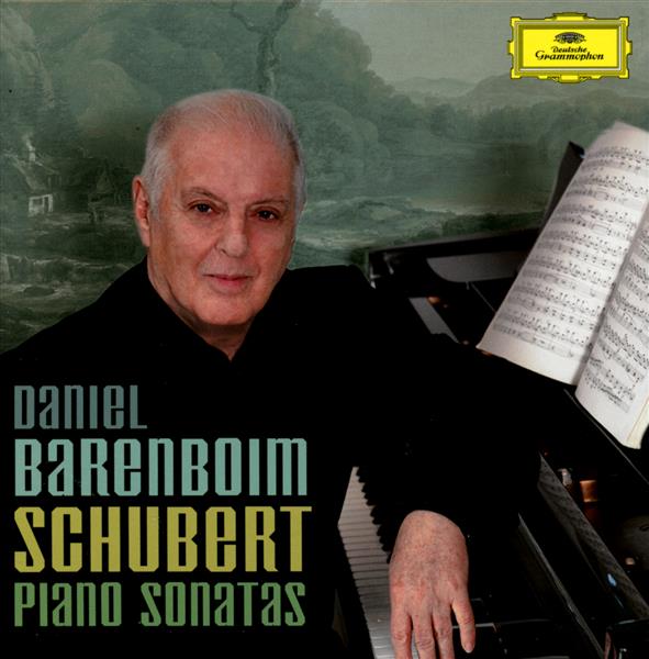 Schubert piano sonatas - Front Cover