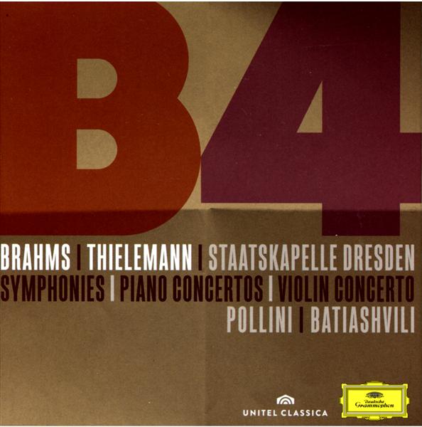 Brahms : symphonies, concertos pour piano, concerto pour violon - Front Cover