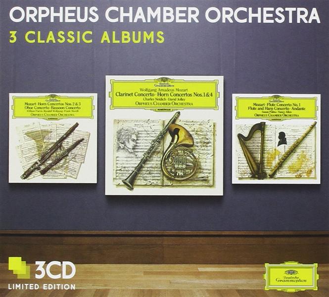 Orpheus chamber orchestra - three classic albums - Front Cover