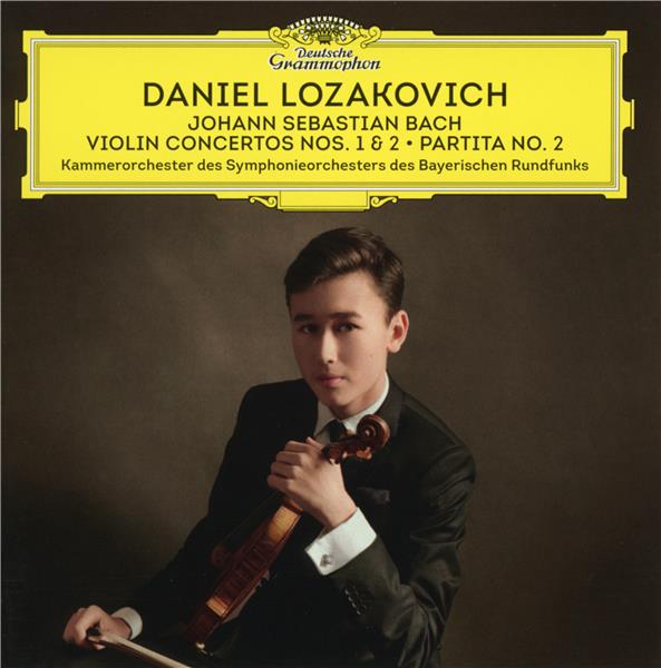 Violin concertos nos.1 & 2, partita no.2 - Front Cover
