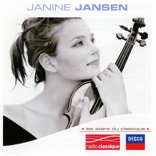 Les stars du classique : Janine Jansen - Front Cover