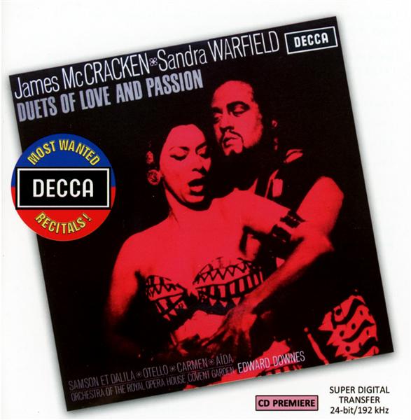 Duets of love and passion - Front Cover