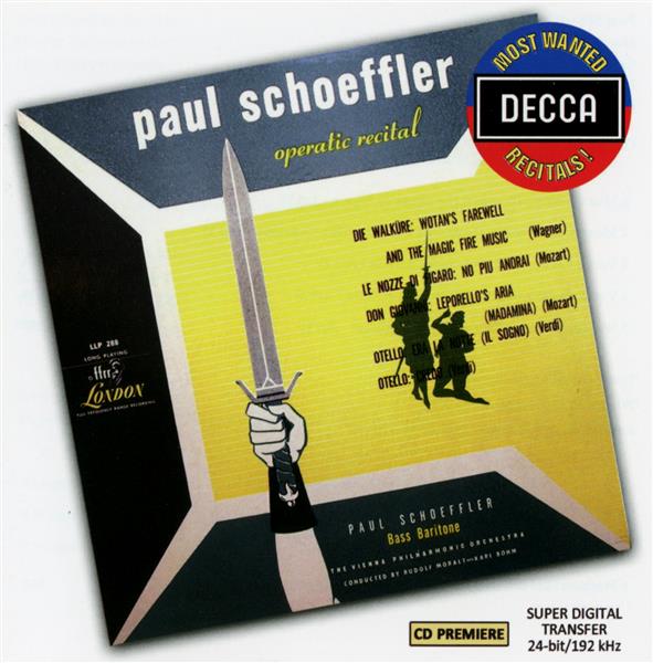 Operatic recital - Front Cover