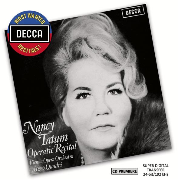 Operatic recital - Front Cover