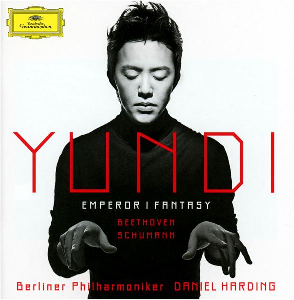 Beethoven : concerto n° 5 "empereur" - Schumann : fantaisie - Front Cover