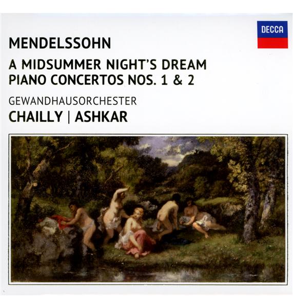 Le songe d'une nuit d'été - concerto pour piano n°1 - concerto pour piano n°2 - Front Cover