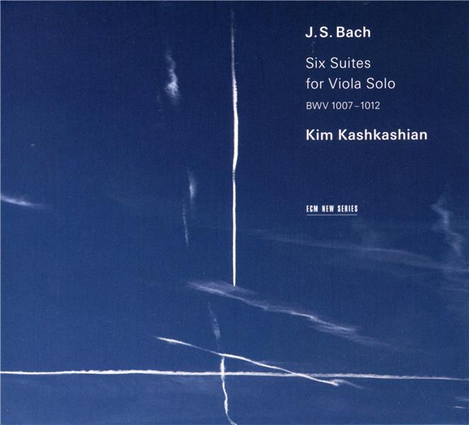 Six suites for viola solo, bwv1007-1012 - Front Cover