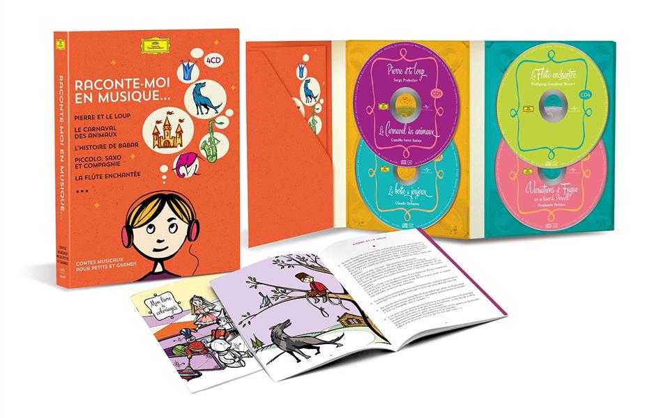 Raconte-moi en musique - contes musicaux pour petits et grands - Front Cover