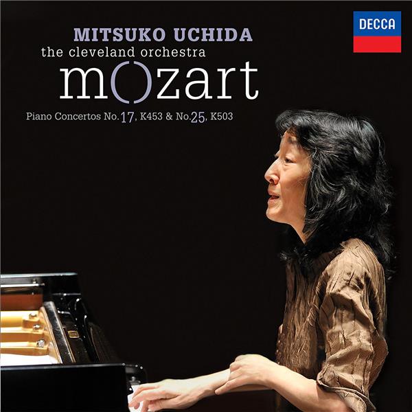 Piano concertos nos. 17 & 25 - Front Cover