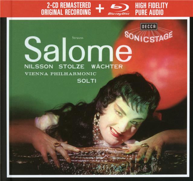 Strauss : Salomé Coffret Edition limitée Inclus Blu-ray et livre - Front Cover