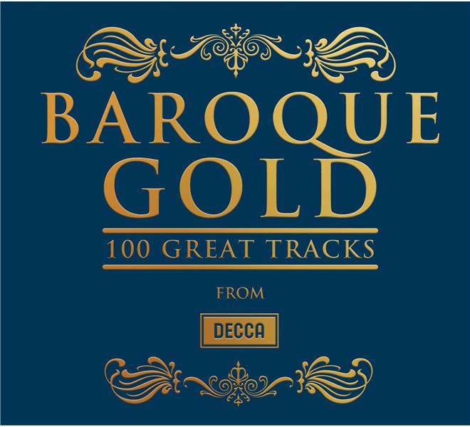 Baroque gold - 100 great tracks - Front Cover