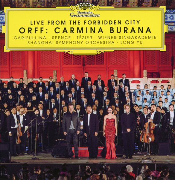 Carmina burana, live from the Forbidden City - Front Cover