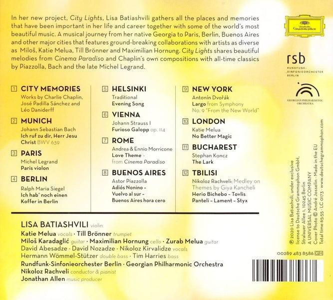 City lights - Front Cover