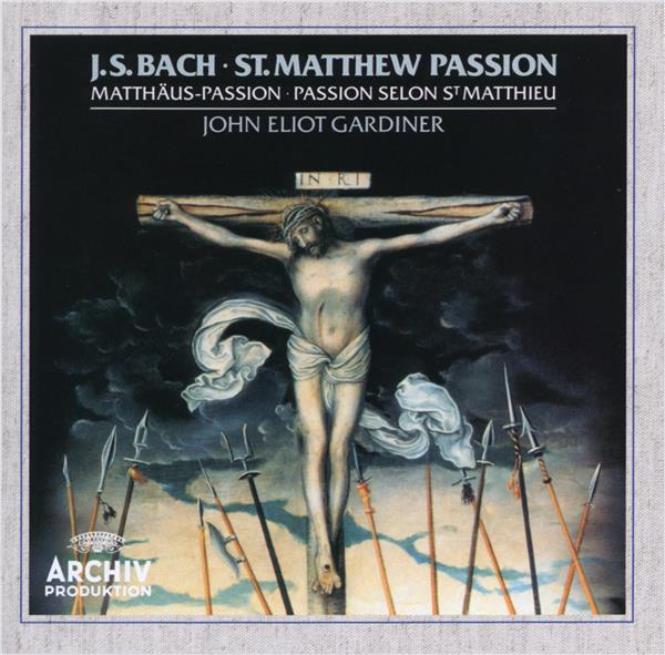 J.S Bach : St Matthew, passion - Front Cover