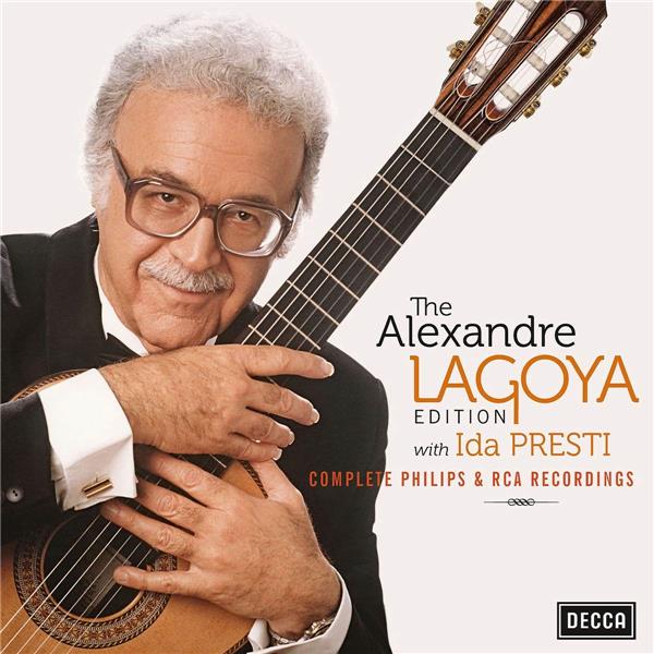 The Alexandre Lagoya edition with Ida Presti - complete Philips & RCA recordings - Front Cover