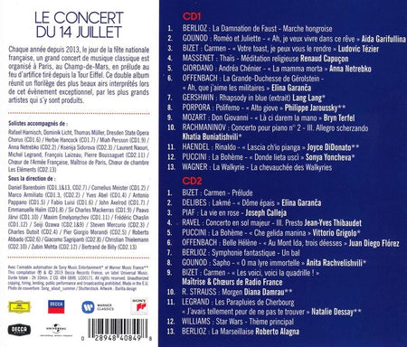 Le concert du 14 juillet - Front Cover