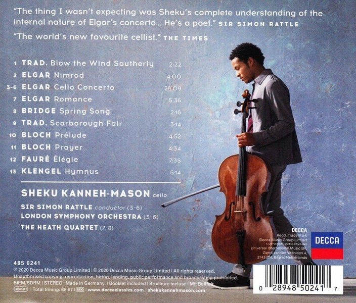 Elgar - Front Cover