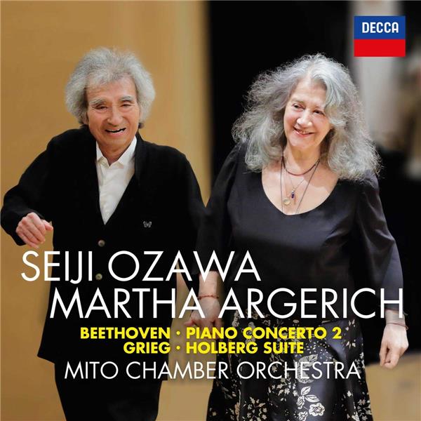 Beethoven : Piano Concerto Numéro 2 Grieg : Holberg Suite - Front Cover