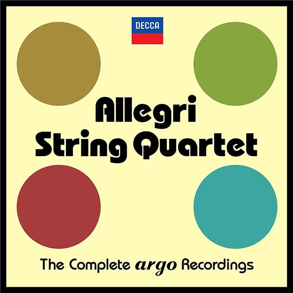 Allegri Quartet - Decca Recordings - Front Cover