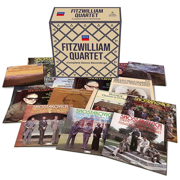 Fitzwilliam Quartet - The Decca Recordings - Front Cover
