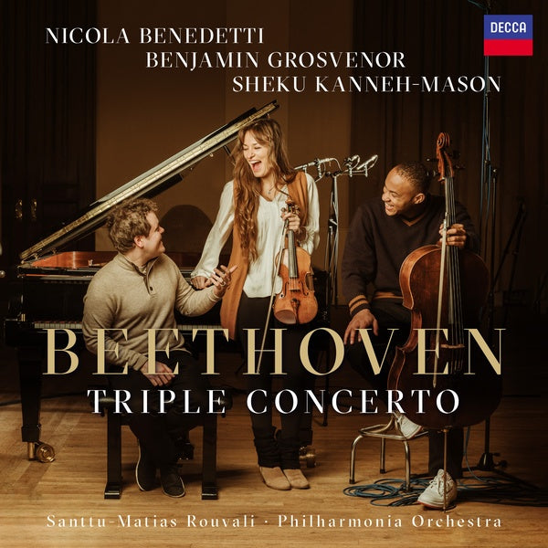Beethoven: Triple Concerto, Op. 56 - Front Cover