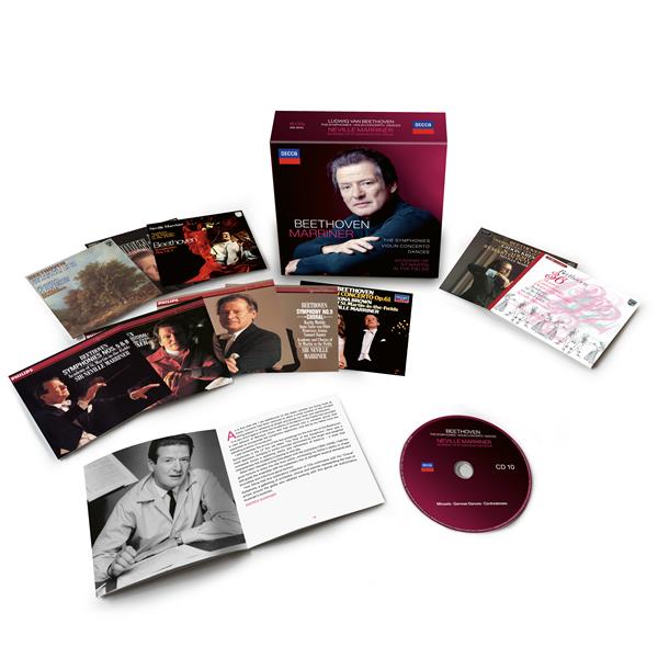 Marriner Conducts Beethoven Coffret - Front Cover