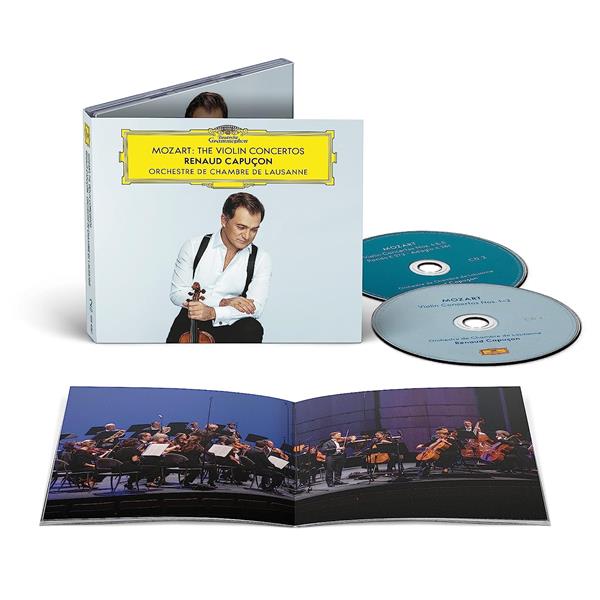 Mozart: The Violin Concertos - Front Cover