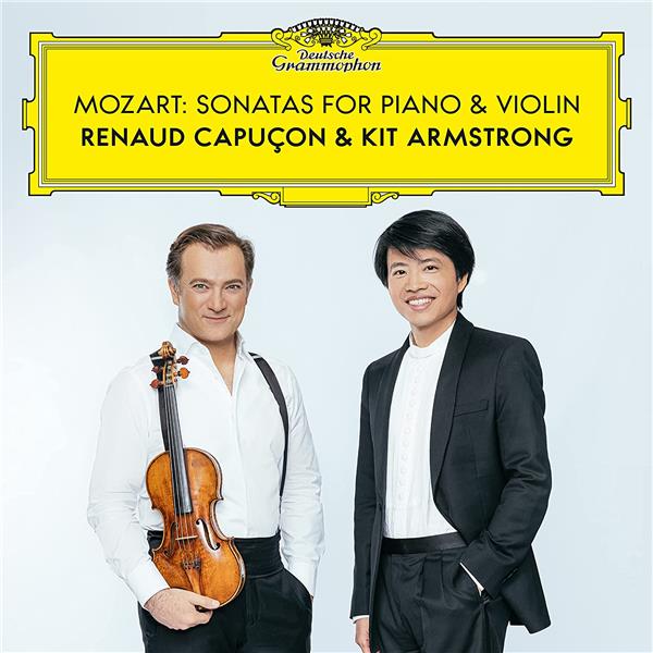 Mozart: Sonatas for Piano & Violin - Front Cover