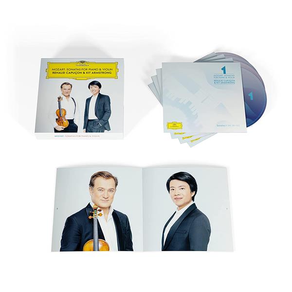 Mozart: Sonatas for Piano & Violin - Front Cover