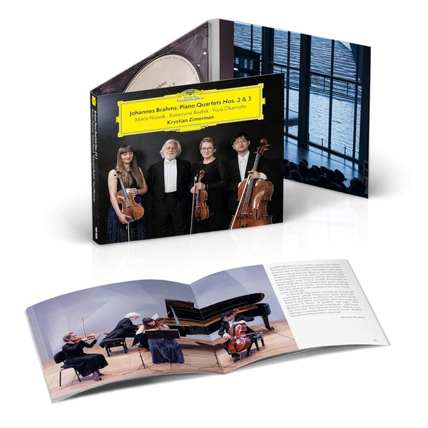 Brahms: Piano Quartets Nos. 2 & 3 - Front Cover