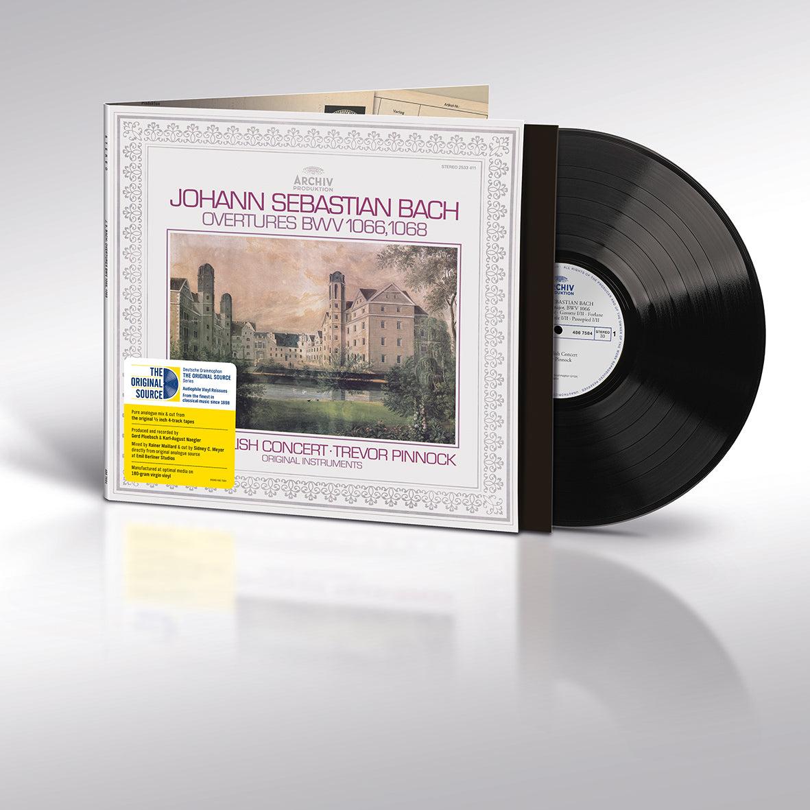 J.S. Bach: Orchestral Suites Nos. 1 & 3 - Front Cover