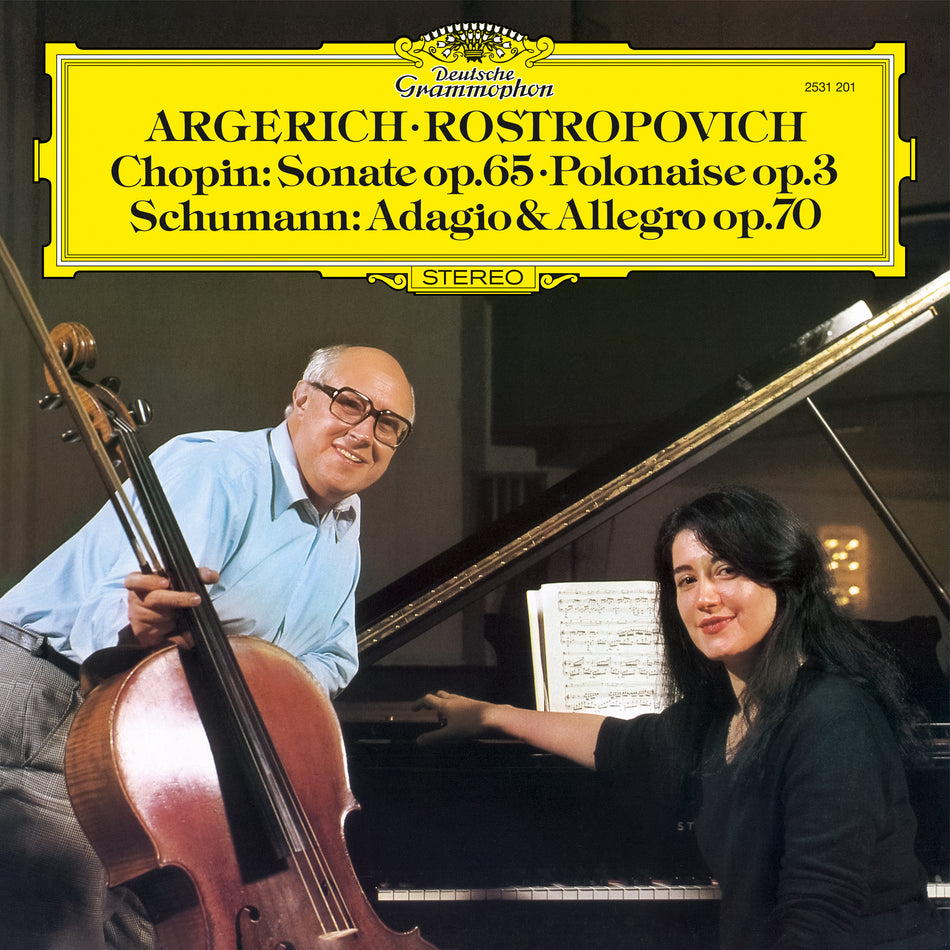 Chopin: Cello Sonata in G Minor, Op. 65; Introduction & Polonaise brillante, Op. 3 / Schumann: Adagio & Allegro in A-Flat Major, Op. 70 - Front Cover