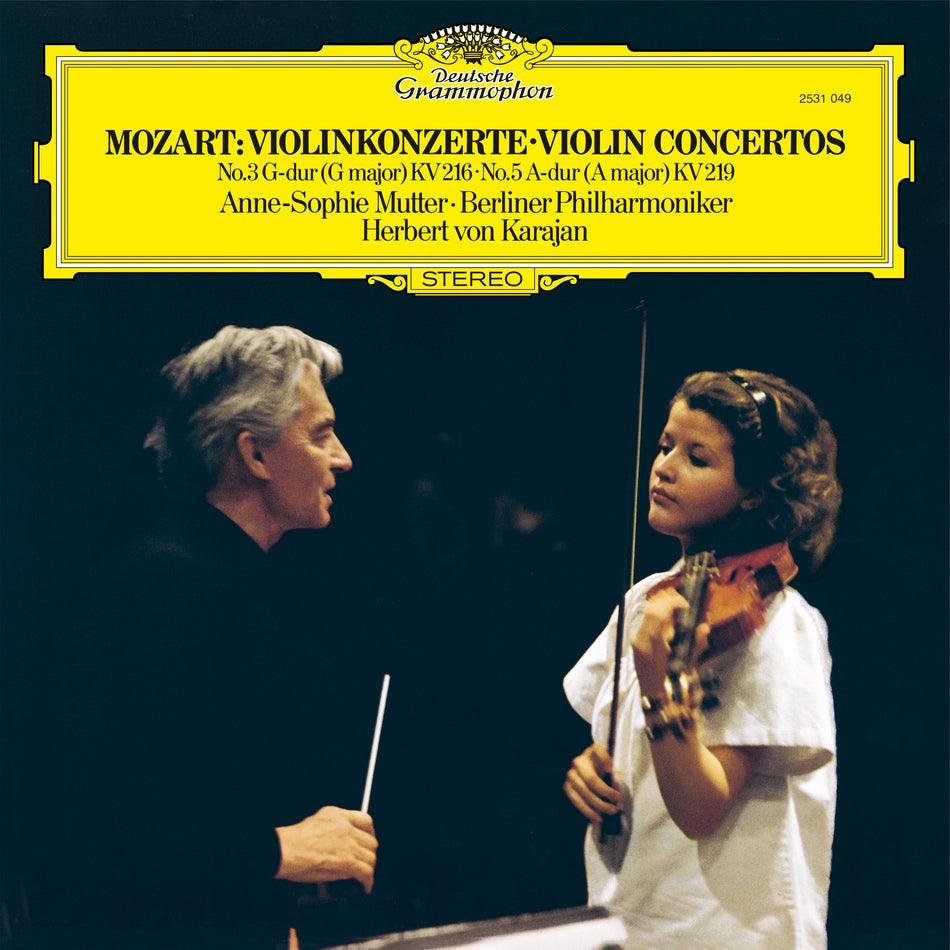 Mozart: Violin Concertos Nos. 3 & 5 - Front Cover